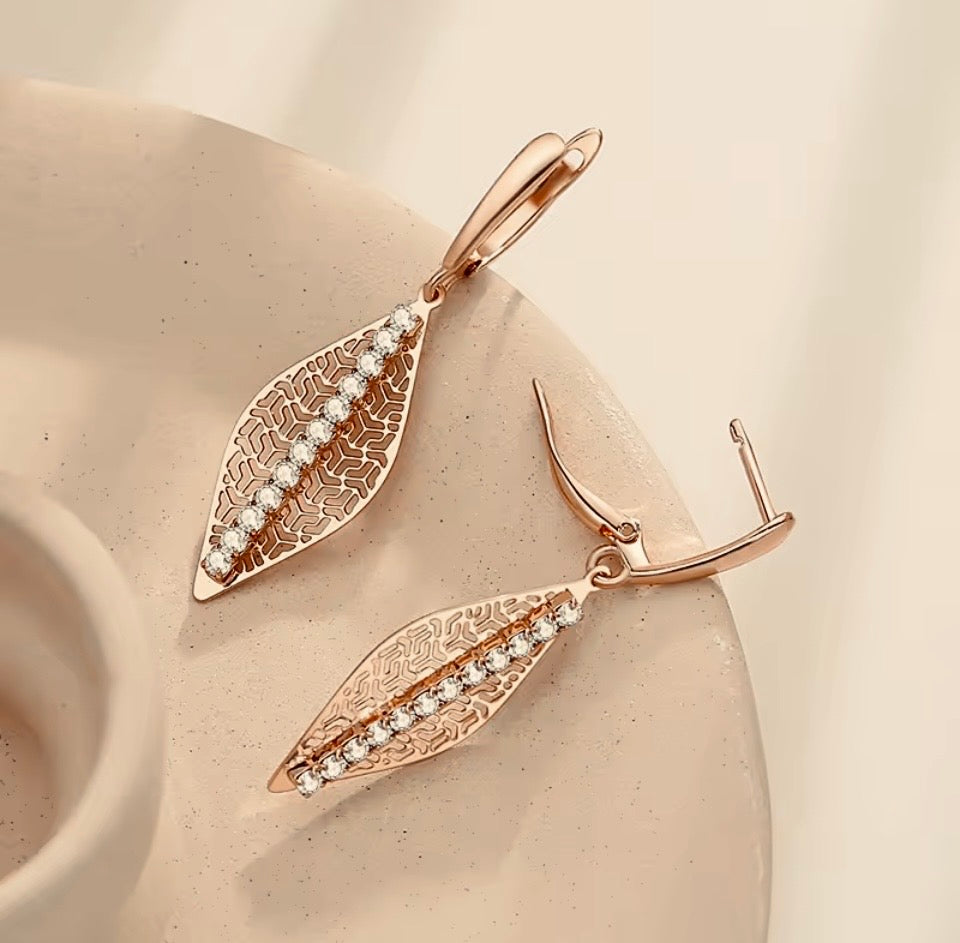 Optimum Rosé Cascade Earrings