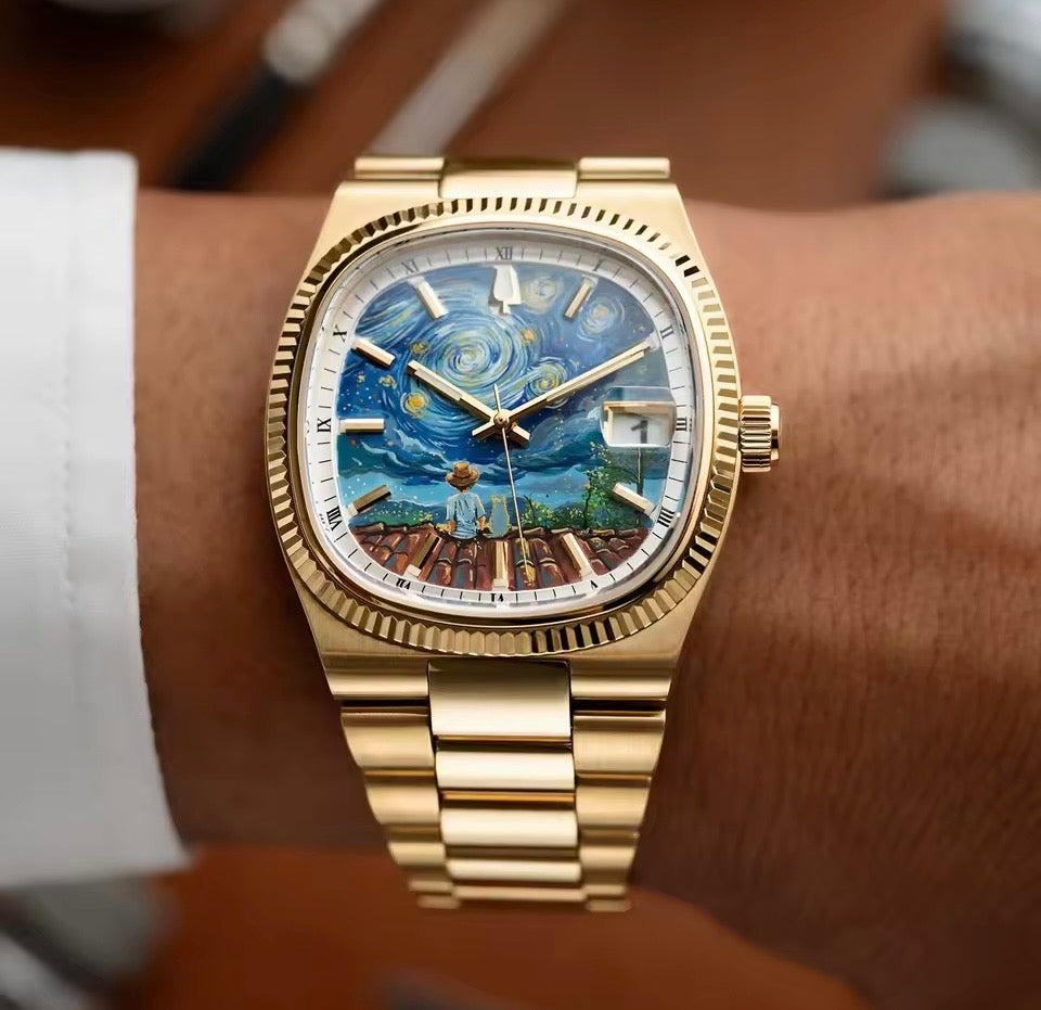 Optimum Golden Era Square Watch