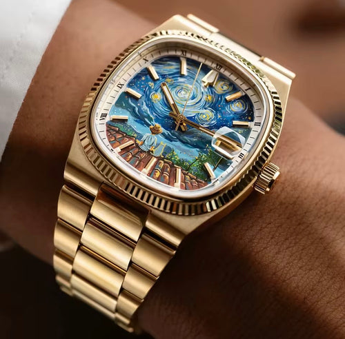 Optimum Golden Era Square Watch