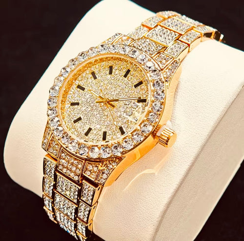 Optimum Celestia Gold Ice Watch