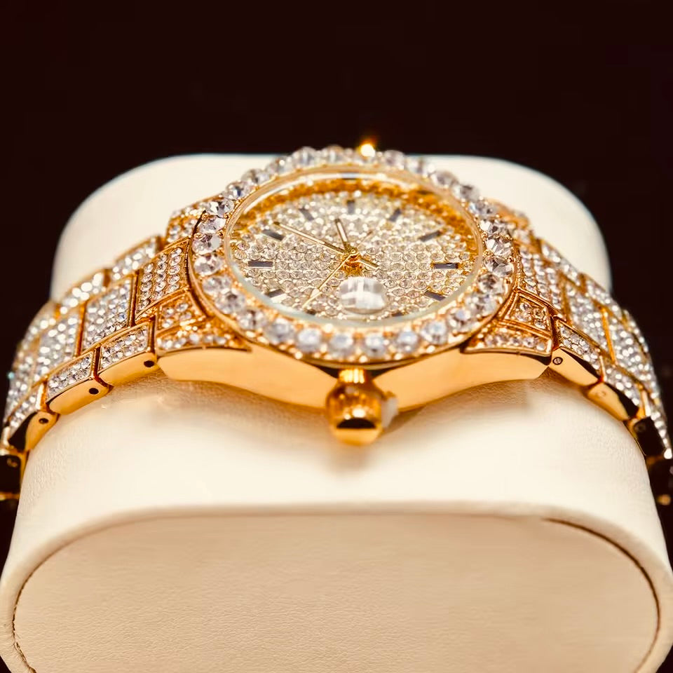 Optimum Celestia Gold Ice Watch