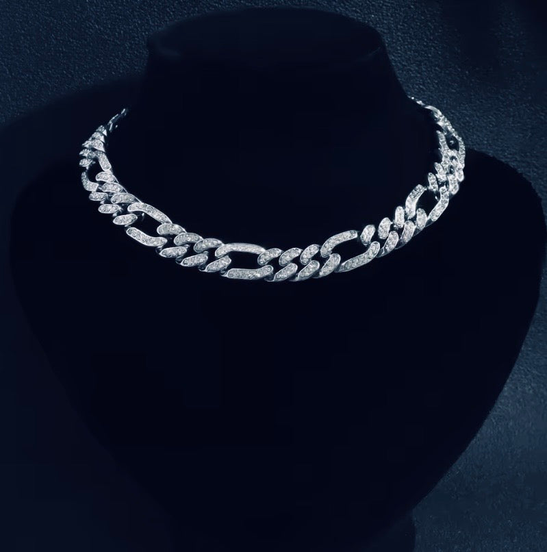 Optimum Iced Miami Heart Cuban Necklace