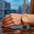 Optimum Celestia Gold Ice Watch