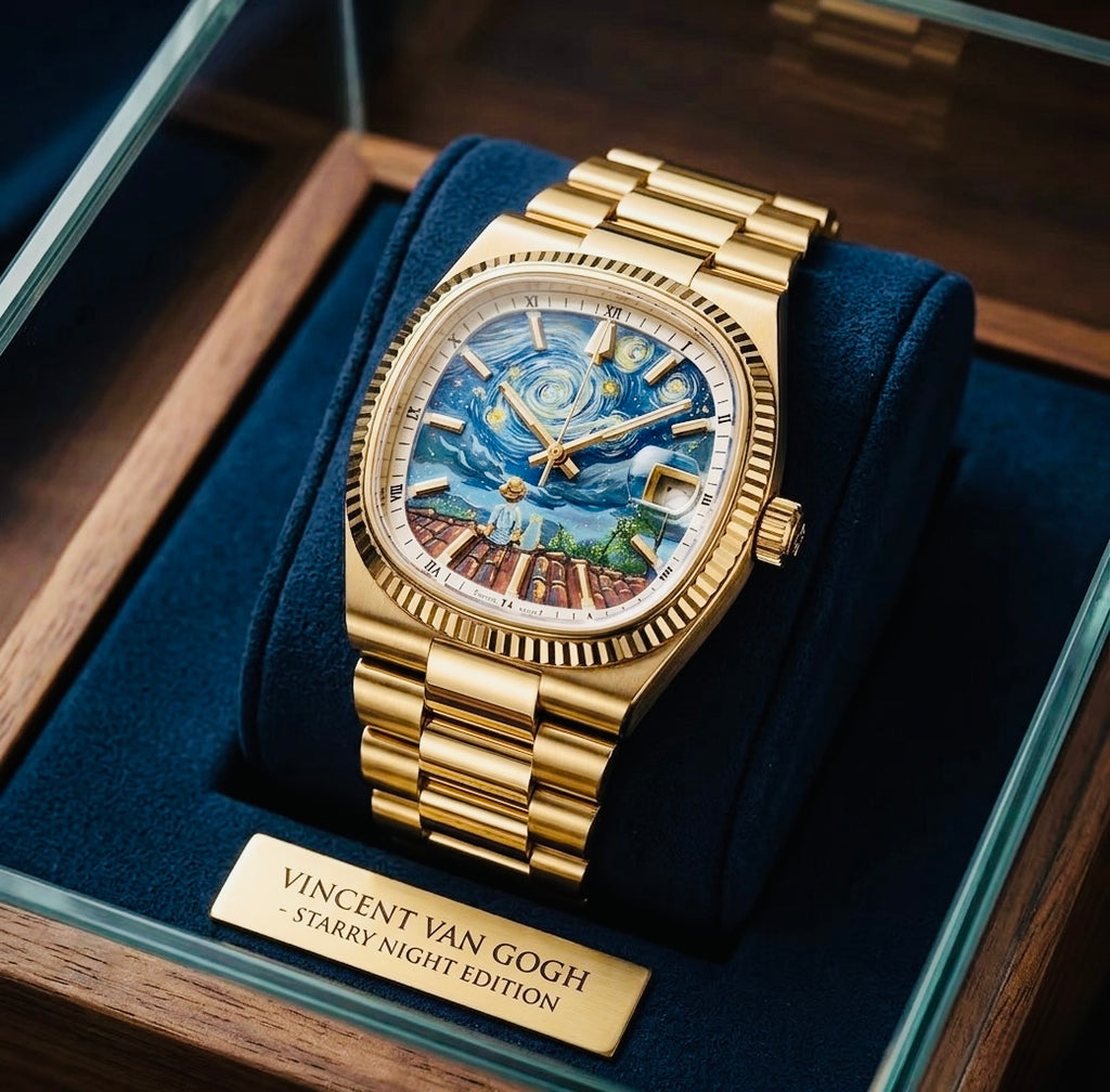 Optimum Golden Era Square Watch