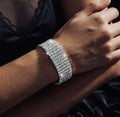Optimum Crystal Shine Stretch Bracelet